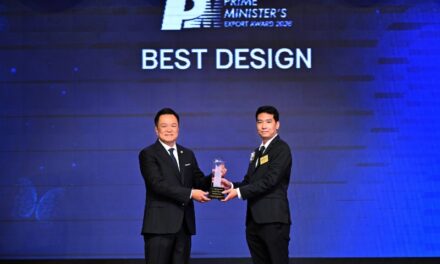 DOS WIDERO คว้ารางวัล Best Design Award ในงาน Prime Minister’s Export Award 2026