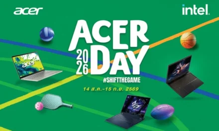 Acer Day ฉลองก้าวสู่ปีที่ 10 ชวน “SHIFT THE GAME” จุดพลังข้ามขีดจำกัด พลิกบทใหม่ในแบบของคุณ