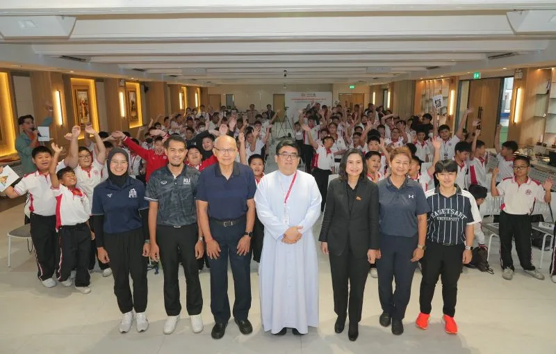 สสส. ต่อยอดโมเดล “สามเหลี่ยมสมดุล” กินดี-วิ่งเล่น-นอนพอ เดินหน้าปั้น “โรงเรียนต้นแบบ“ วางรากฐานเด็กไทยเติบโตสมวัย สุขภาวะดีครบทุกมิติ