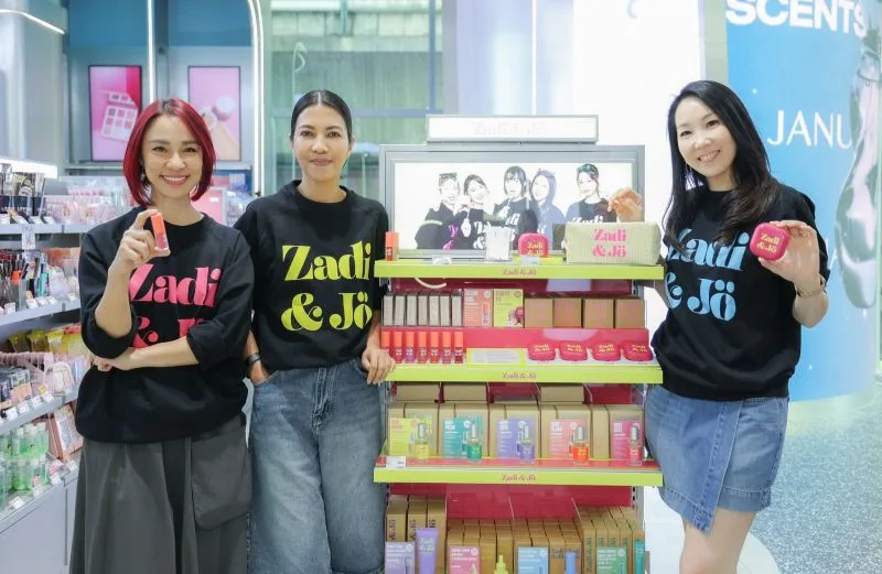 Zadi & Jo แบรนด์ความงามวัยเรียน เปิด “Zadi & Jo Glow Station” ที่ EVEANDBOY เดินหน้าขยายช่องทางออฟไลน์