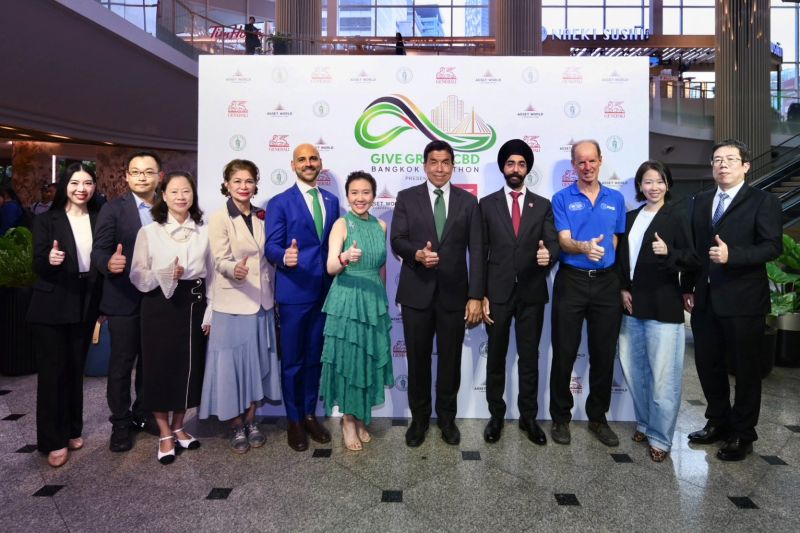 กทม. ร่วมกับ AWC และ Generali จัดงาน GIVE GREEN CBD Bangkok Marathon 2027 เฟสทีฟมาราธอน ครั้งแรกใจกลาง CBD กรุงเทพฯ