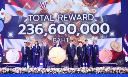 รัฐบาลจัดให้! มอบเงินรางวัลทัพไทย เอเชียนเกมส์ 2026 กว่า 236 ล้านบาท โอนตรงถึงบัญชีนักกีฬา