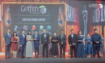 กริฟฟิทท์ ฟู้ดส์ คว้า 5 รางวัลจาก HR Asia Awards 2026 รับรางวัลบริษัท ที่น่าทำงานที่สุดในเอเชีย 6 ปีซ้อน พร้อมเกียรติยศระดับทอง