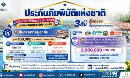 “ประกันภัยพิบัติแห่งชาติ” คุ้มครอง 3 ภัยใดบ้าง? และมีขั้นตอนแจ้งเคลมอย่างไร?
